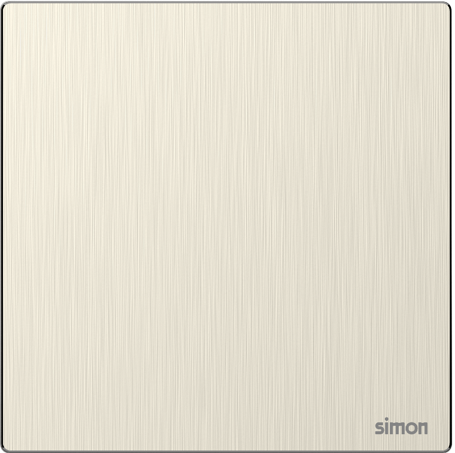 Công Tắc Đơn 2 Chiều Vuông Simon M7 Metal Màu Vàng - 661012M-2C