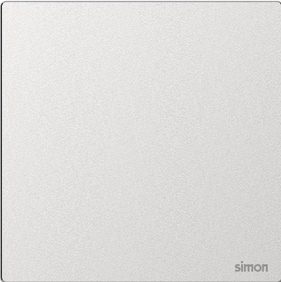Công Tắc Đơn 2 Chiều Vuông Simon M7 Metal Màu Bạc - 661012M-2A