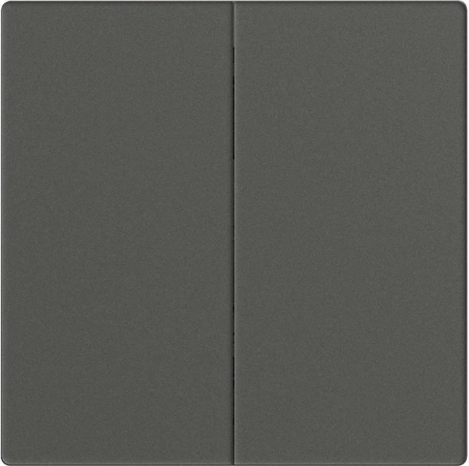 Công Tắc Nhấn Nhả Đôi Vuông Simon M7 Gem Màu Xám - 661021FG-4D