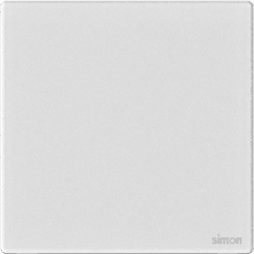 Mặt Che Trơn Vuông Simon M7 Gem Màu Trắng - 661000G-4F