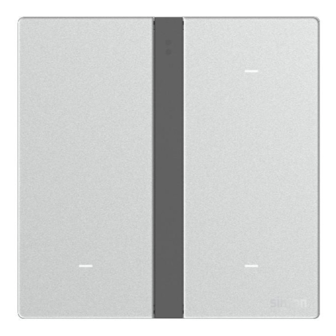 Bộ Công Tắc Ba Thông Minh Simon M7 Gem Smart Màu Bạc - 66E8003GTY-4E