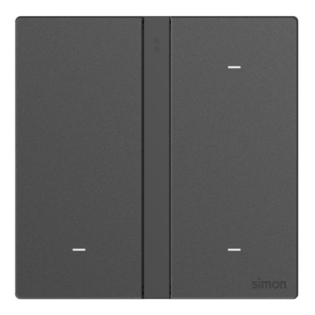Bộ Công Tắc Ba Thông Minh Simon M7 Gem Smart Màu Xám - 66E8003GTY-4D