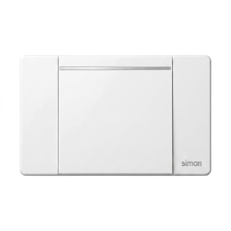 Bộ công tắc đơn 1 chiều size XL màu trắng Simon K9 - 591011