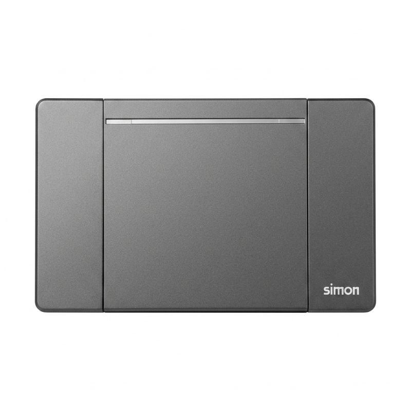 Bộ công tắc đơn 1 chiều size XL màu xám Simon K9 - 591011-61