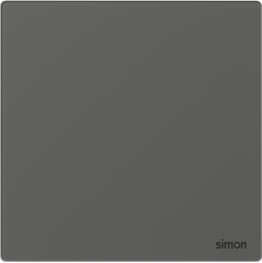 Công Tắc 2 Cực 20A Có LED Vuông Simon M7 Gem Màu Xám - 662023G-4D