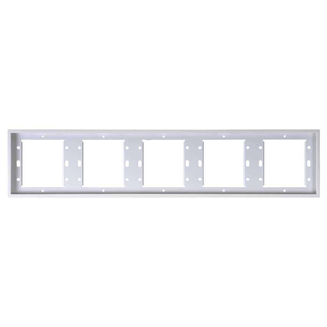 Khung Viền Năm Vuông Simon i7 Màu Trắng - 700650