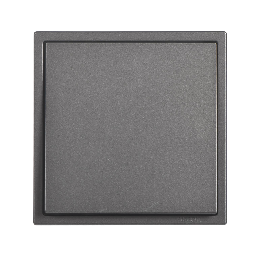Module Công Tắc Đơn 1 Chiều Vuông Màu Xám Simon I7 - 701011-61