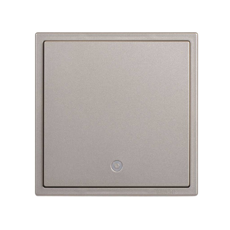 Module Công Tắc 20A Vuông Màu Sâm Panh Đảo Chiều Có Đèn Led Simon I7 - 702024-46