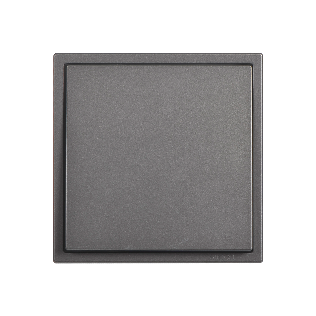 Module Công Tắc Đơn 2 Chiều Vuông Màu Xám Simon I7 - 701012-61