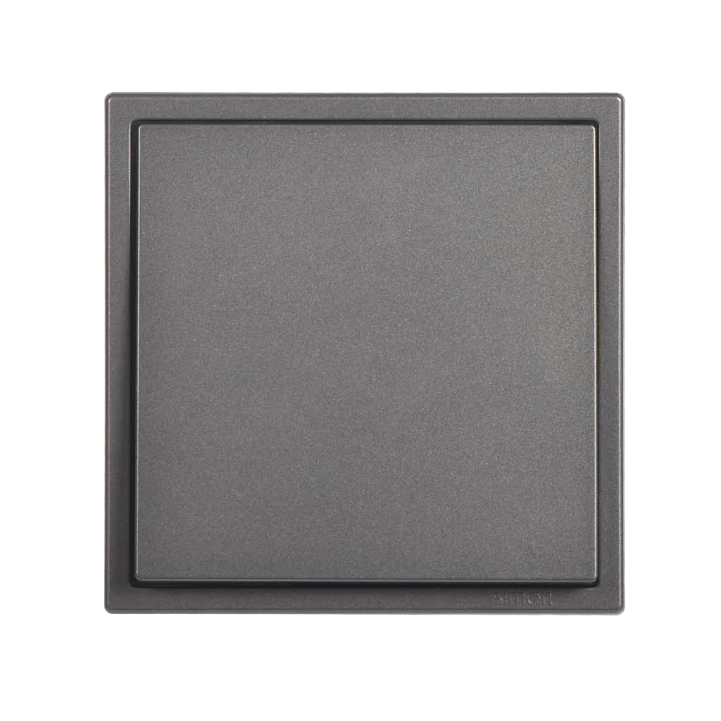 Module Công Tắc Đơn Trung Gian Vuông Màu Xám Simon I7 - 701026-61