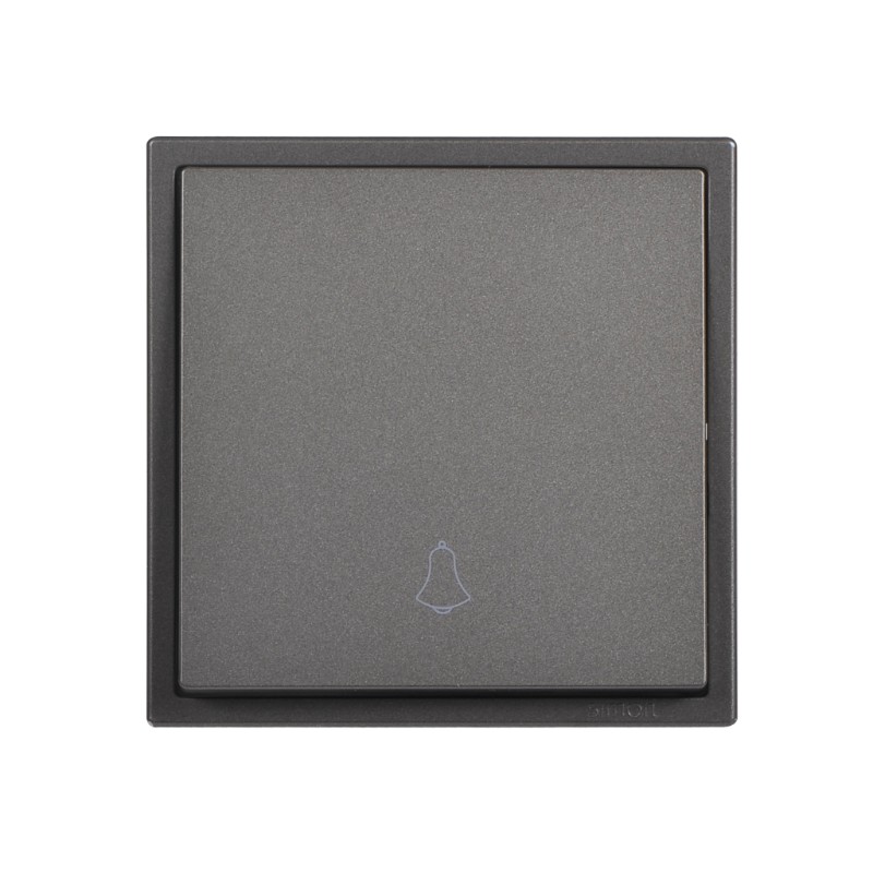 Module Nút Nhấn Chuông Điện Màu Xám Simon I7 - 706301-61