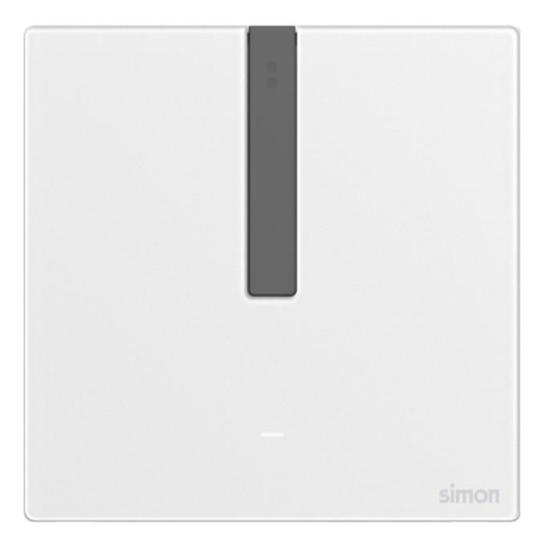 Bộ Công Tắc Bối Cảnh Đơn Thông Minh Simon M7 Gem Smart Màu Trắng - 66E8005GTY-4F