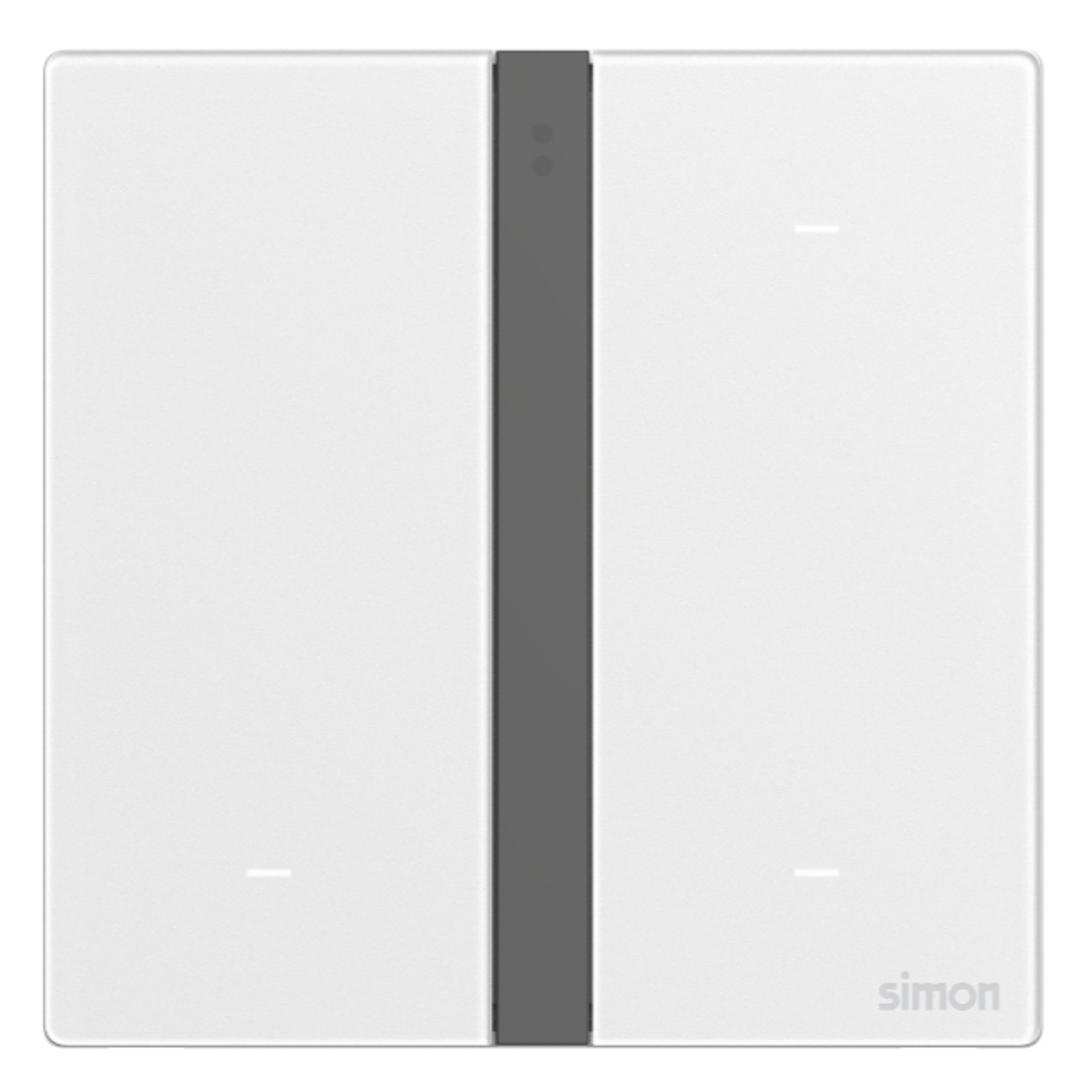 Bộ Công Tắc Bối Cảnh Ba Thông Minh Simon M7 Gem Smart Màu Trắng - 66E8007GTY-4F