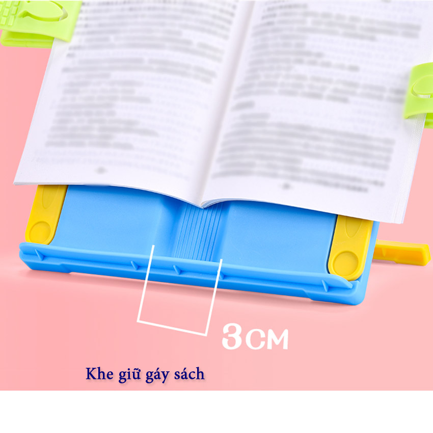 Giá Đọc Sách Kẹp Giữ Chắc Chắn Chống Cận Chống Gù Lưng
