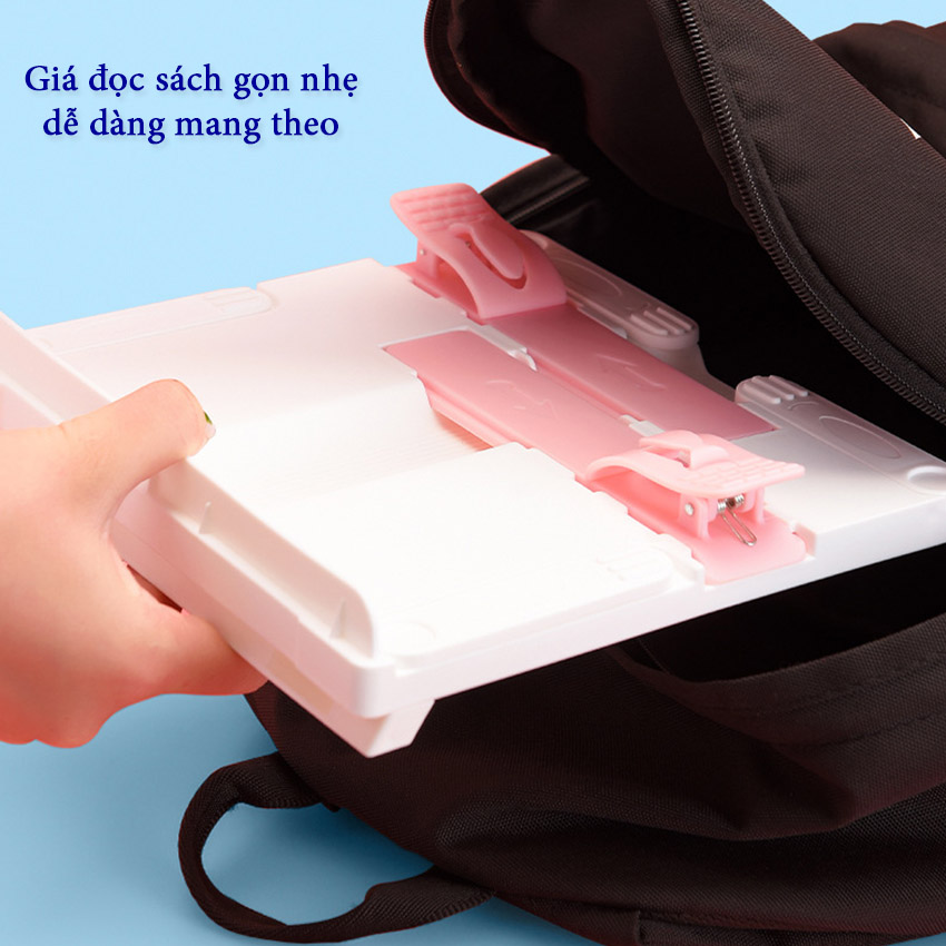 Giá Đọc Sách Kẹp Giữ Chắc Chắn Chống Cận Chống Gù Lưng