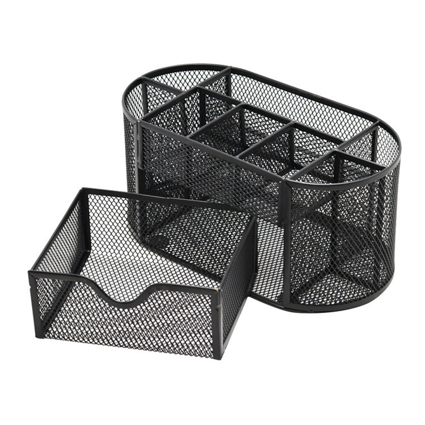 Hộp Đựng Bút Viết Văn Phòng Phẩm Để Bàn Bằng Thép NS12