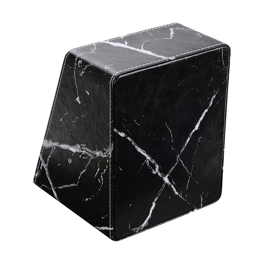 Hộp Đựng Bút Viết Văn Phòng Phẩm Để Bàn Bọc Da NS11