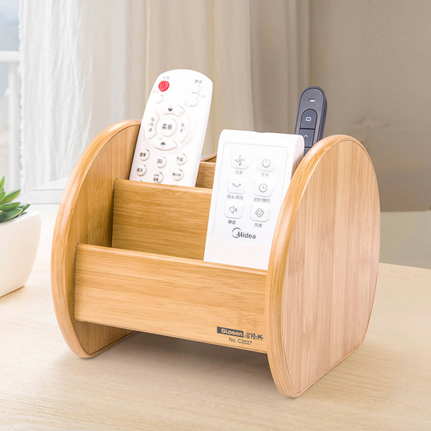 Hộp Đựng Bút Viết Văn Phòng Phẩm Để Bàn Bằng Gỗ C27