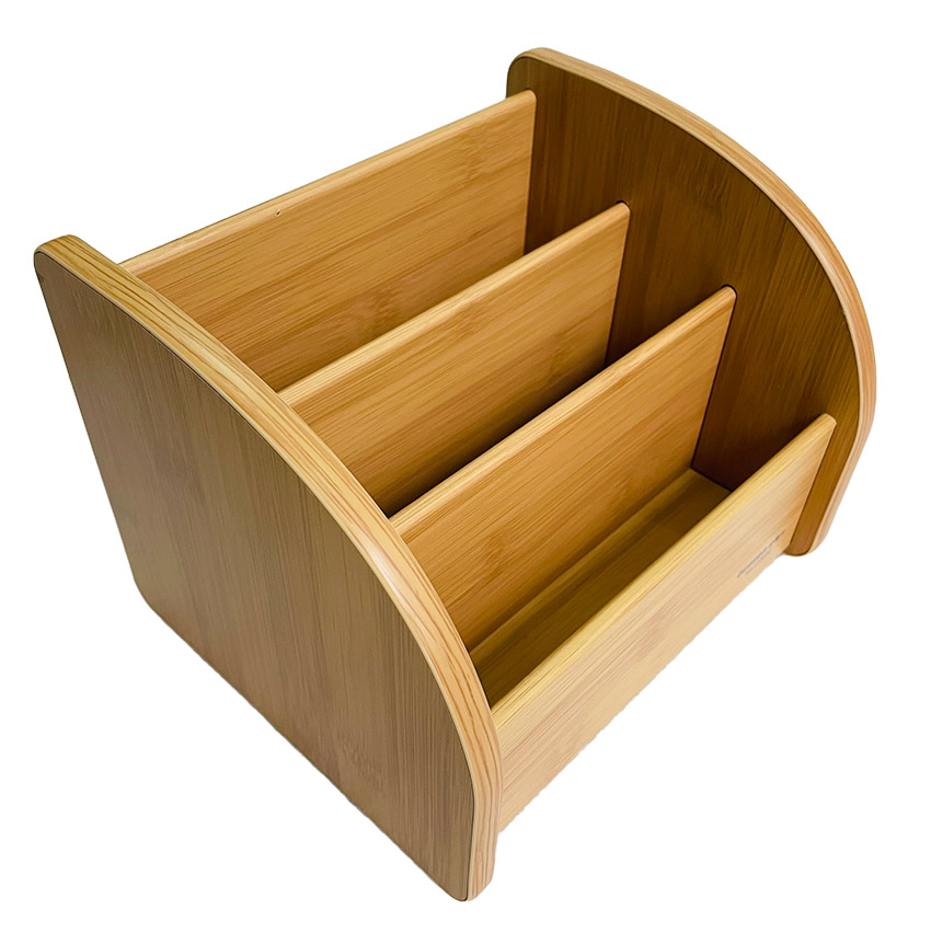 Hộp Đựng Bút Viết Văn Phòng Phẩm Để Bàn Bằng Gỗ C30