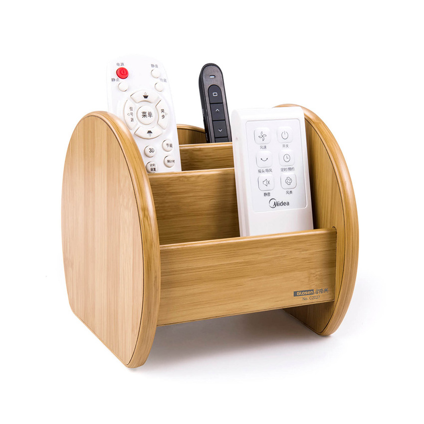 Hộp Đựng Bút Viết Văn Phòng Phẩm Để Bàn Bằng Gỗ C27