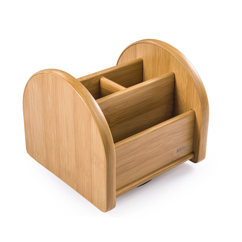 Hộp Đựng Bút Viết Văn Phòng Phẩm Để Bàn Bằng Gỗ C33