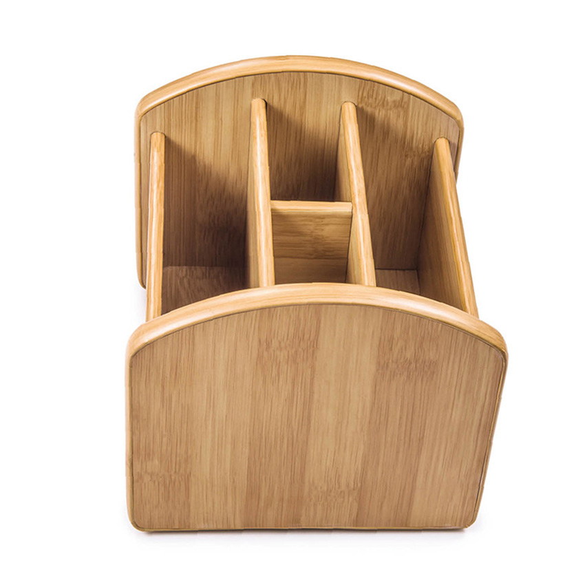 Hộp Đựng Bút Viết Văn Phòng Phẩm Để Bàn Bằng Gỗ C29