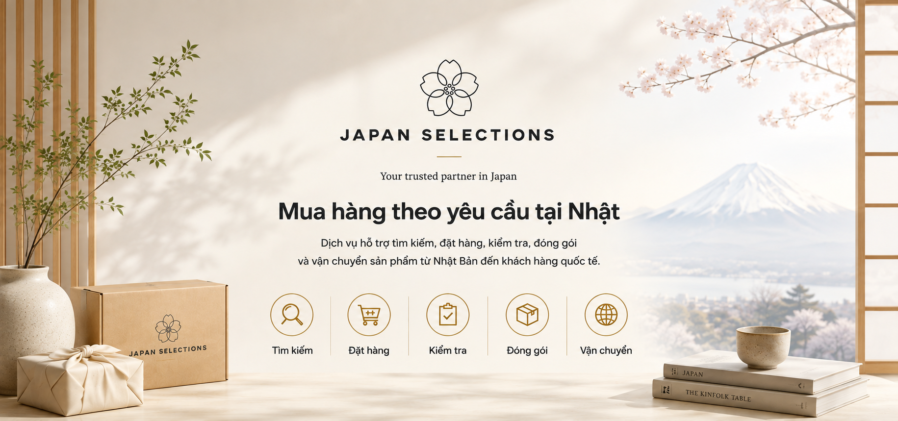 Mua hàng theo yêu cầu tại Nhật Bản - Japan Selections