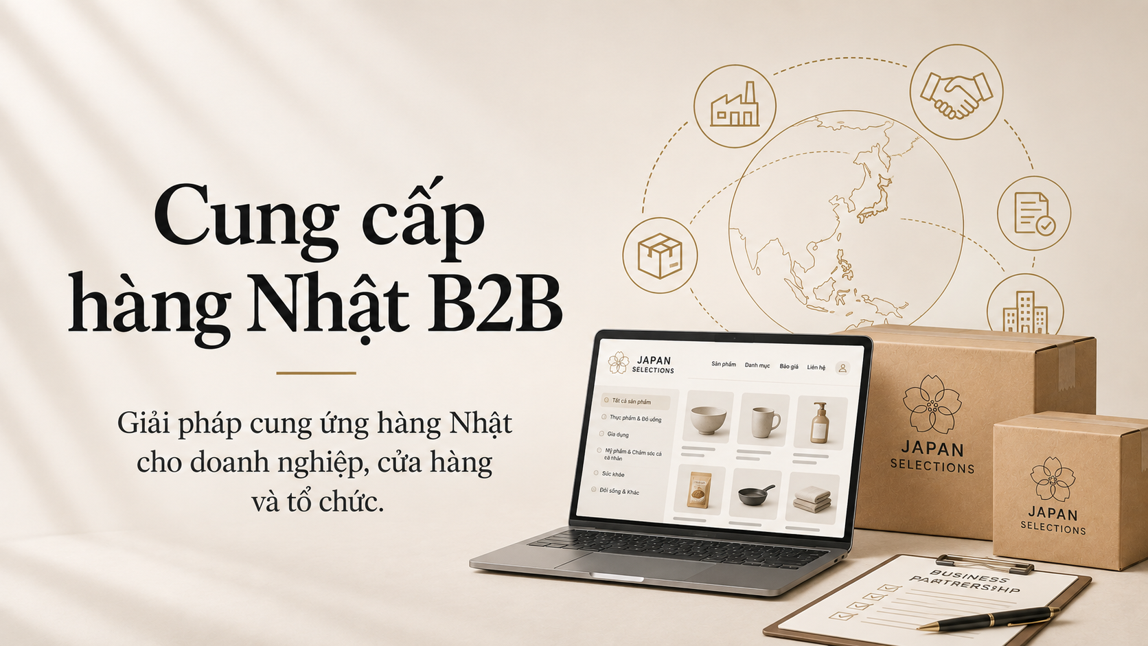 Cung cấp hàng Nhật B2B