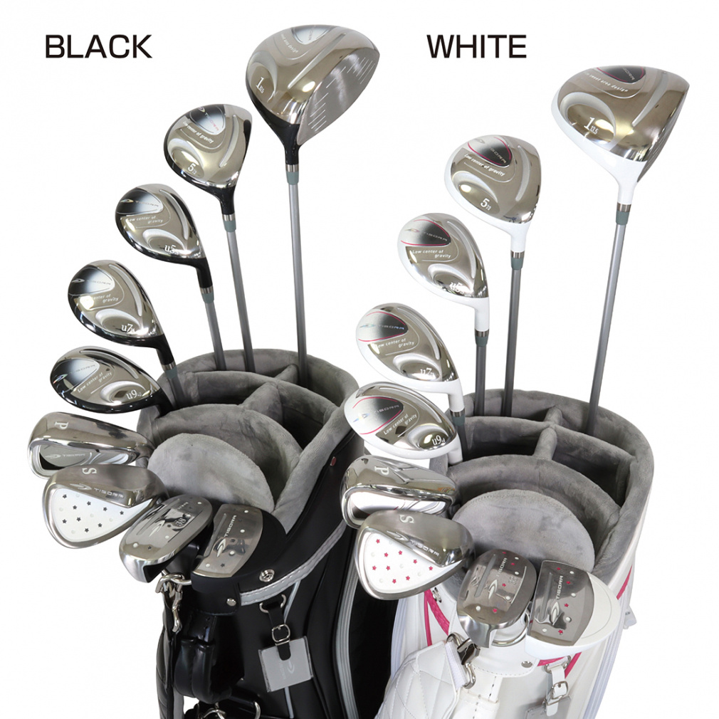 TIGORA Club Set Under100 Ladies Club Set with Caddy Bag Buyer Recommended