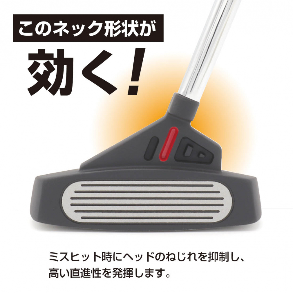 No Brand putter Arrow Tube TR-S2 Center Shaft Triangle Neck Forgiving Strong against mishits