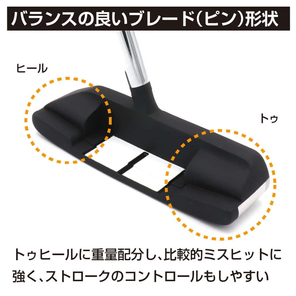 No Brand putter Arrow Tube R2 Blade Type Center Shaft Forgiving Strong against mishits For Beginners Low Price