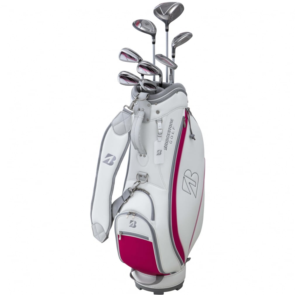BRIDGESTONE GOLF Club Set 8-Piece Set with Caddie Bag