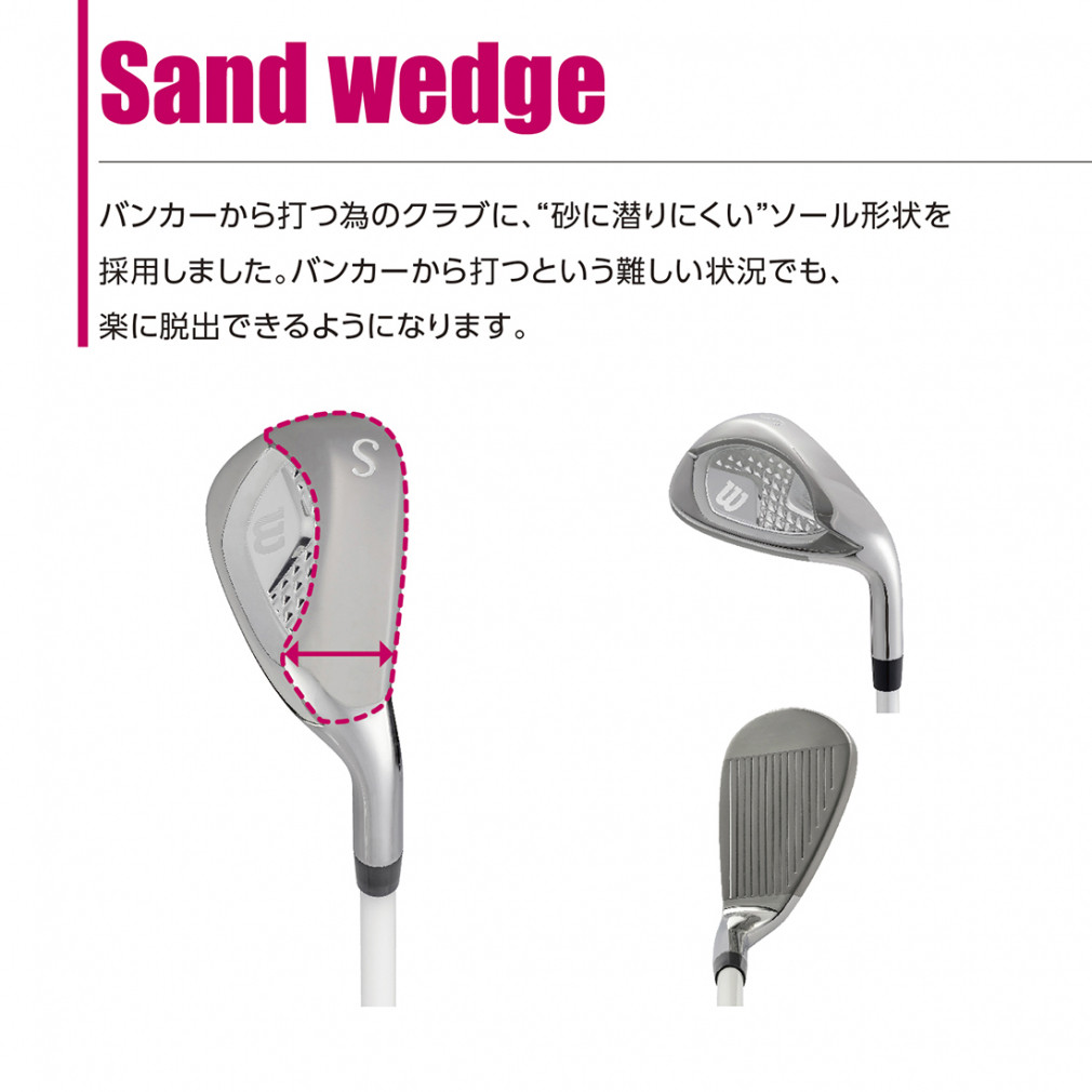 Set gậy golf Wilson Tiara Niino 2024 for Ladies