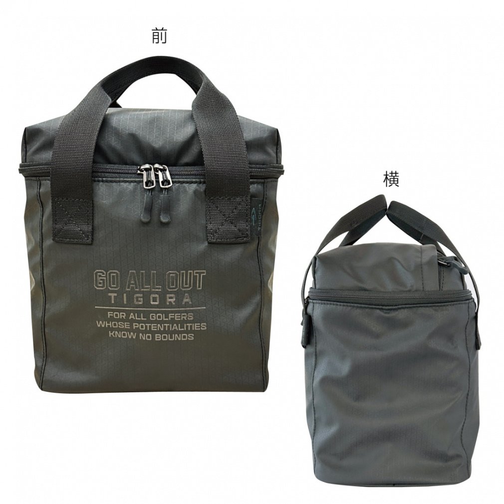 TIGORA Pouch TR-0B1023PO Self-Play Through-Play Mens Black 0200130603