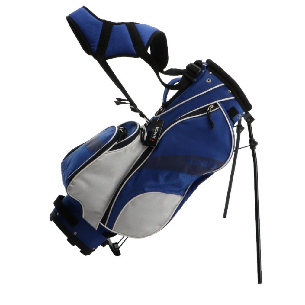 IGNIO Caddy Bag IGNIO IG-0B4015STCB 7-inch Recommended Height/115-135cm: Pink Junior Kids Golf