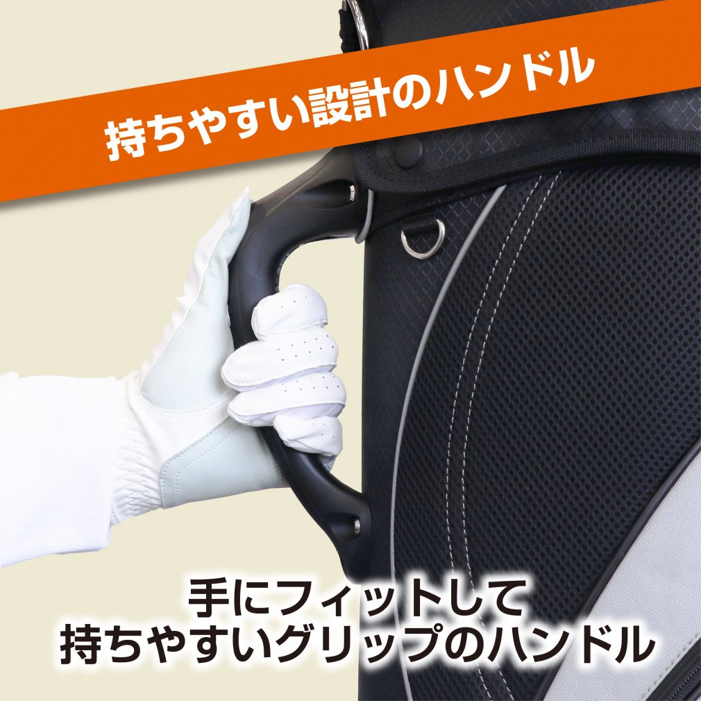 IGNIO Caddy Bag Best Cost Performance 9-inch 2.9kg Lightweight Full-Size Separator