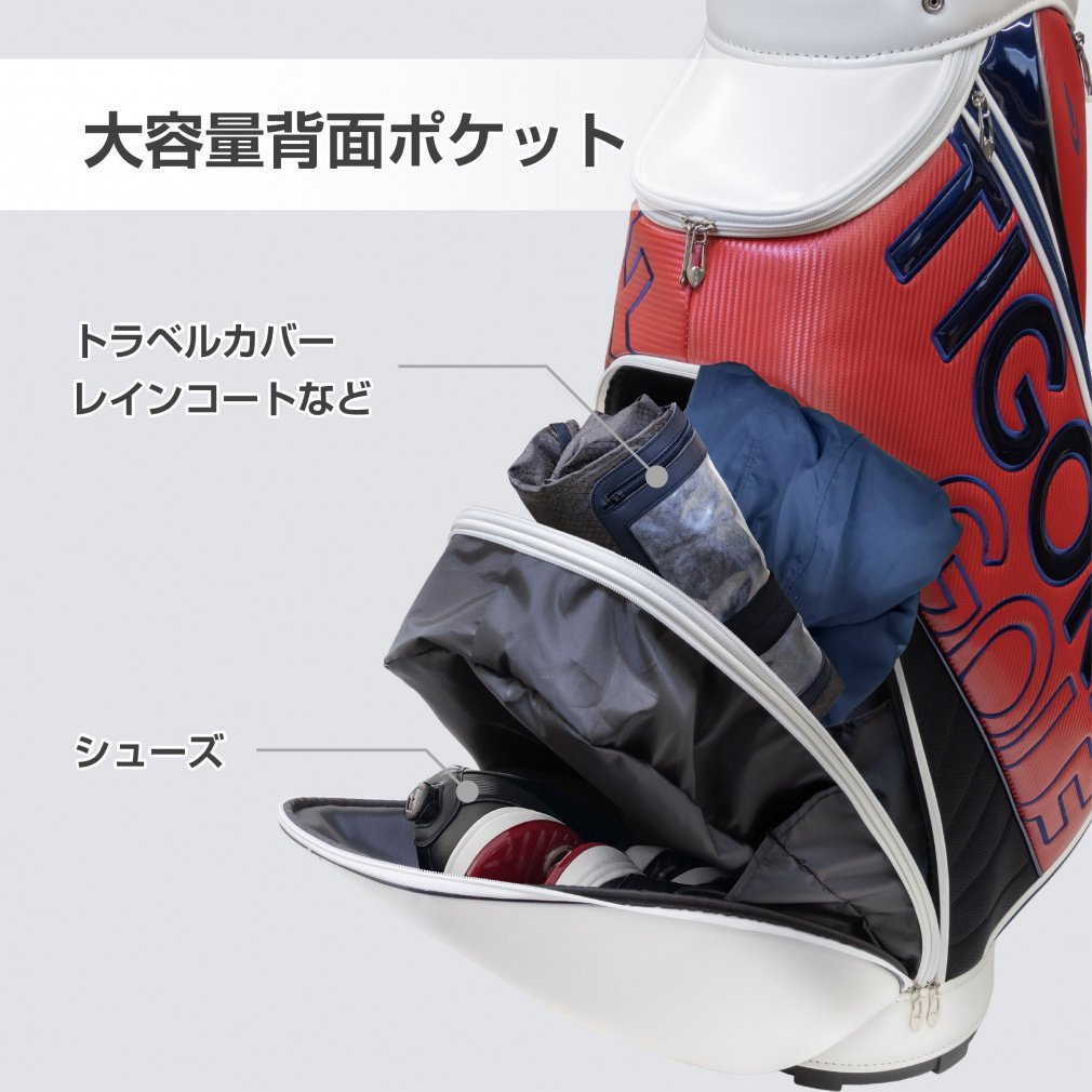 TIGORA Caddy Bag PU Material TR-0B1005CB