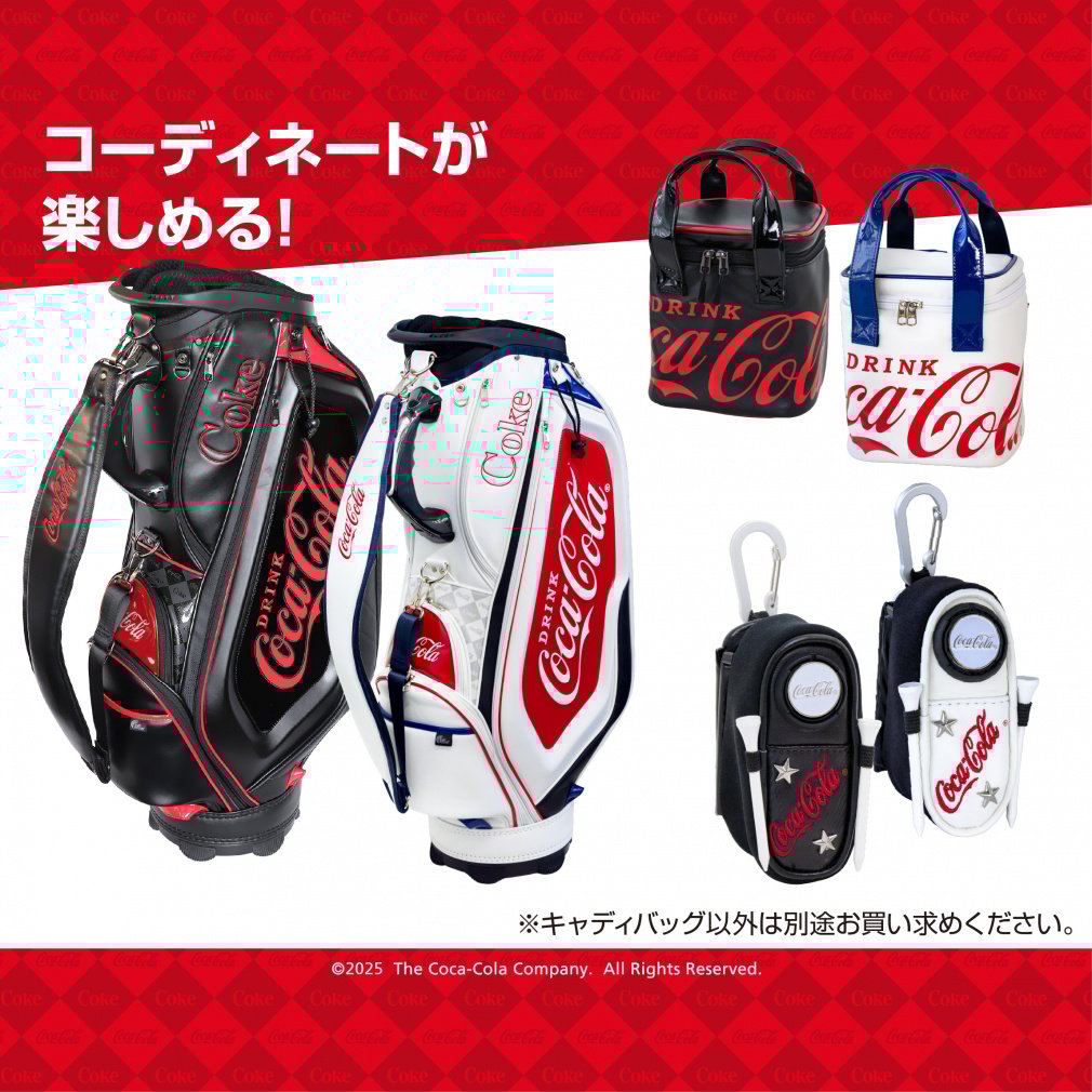 Coca-Cola Caddy Bag 9-inch CC-0B1004CB