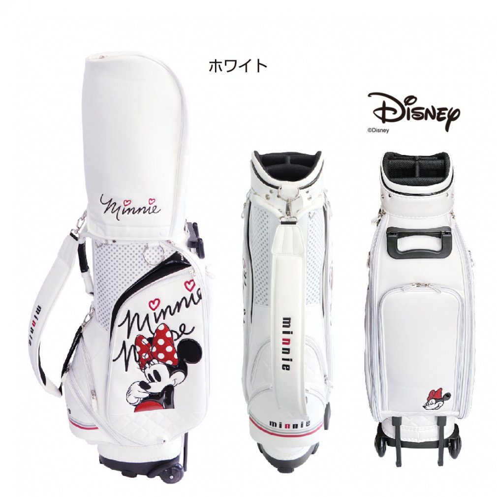 Disney Caddy Bag with Casters DN-0B2003CTCB Minnie Mouse