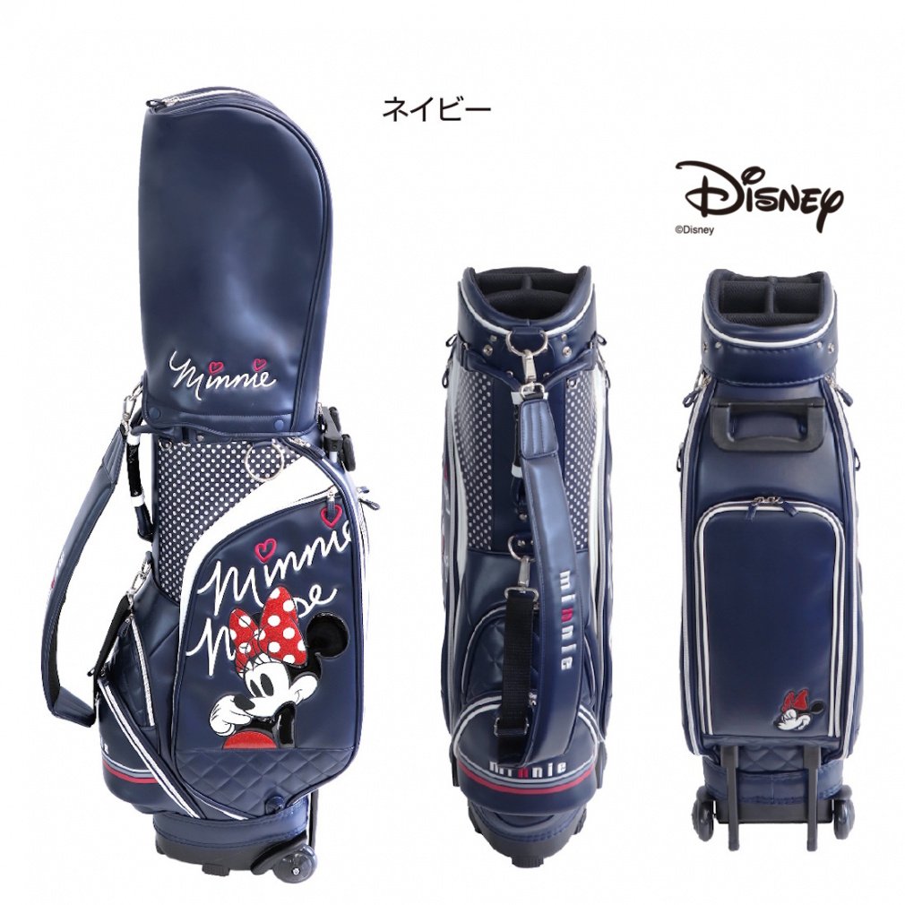Disney Caddy Bag with Casters DN-0B2003CTCB Minnie Mouse