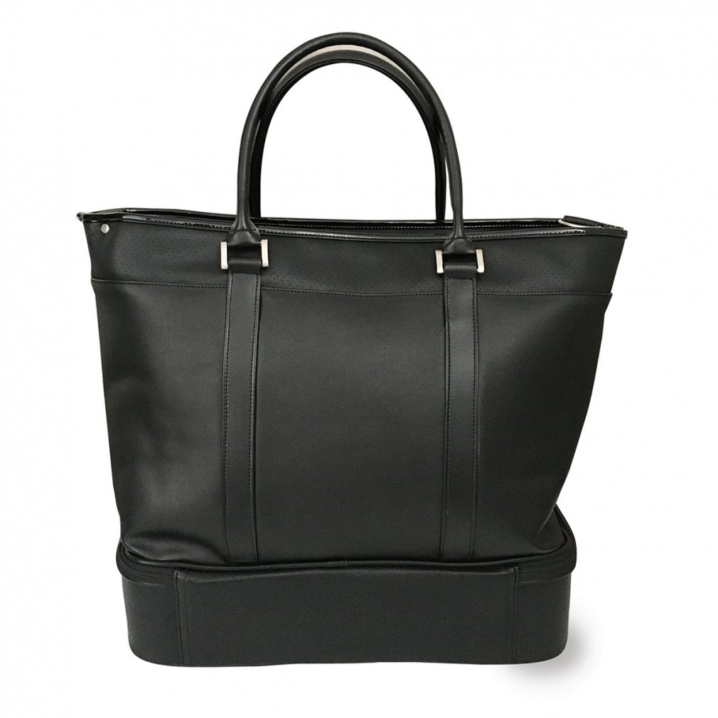 TIGORA Tote Bag 2-Tier Tote-Style Boston Bag