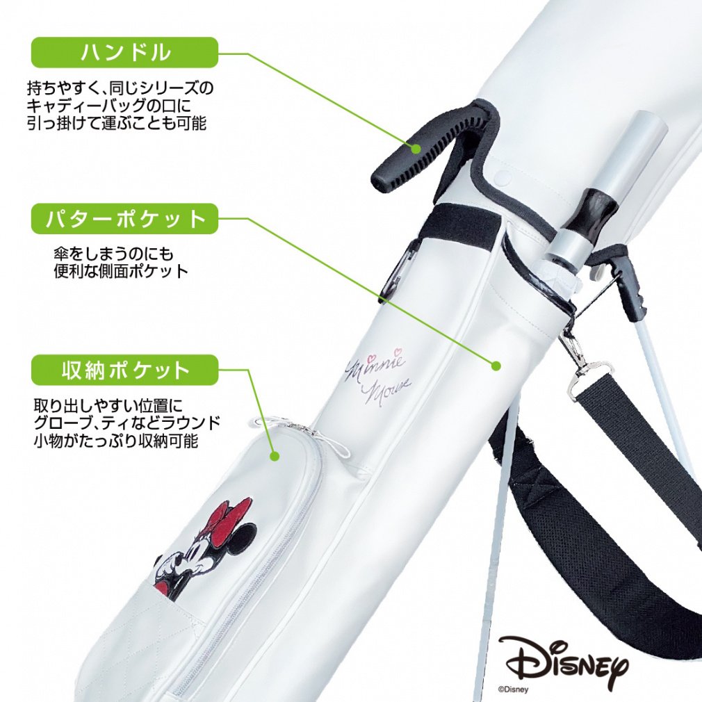 Disney Club Case Ladies Stand Club Case DN-0B2003STCC with putter Pocket 0274301223 0274301223