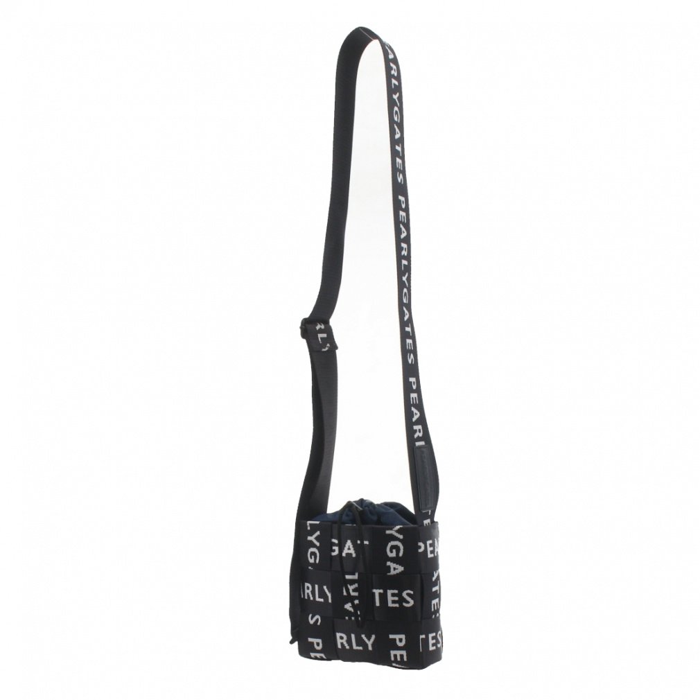 PEARLY GATES Pouch Logo Tape Shoulder Bag 0534981902
