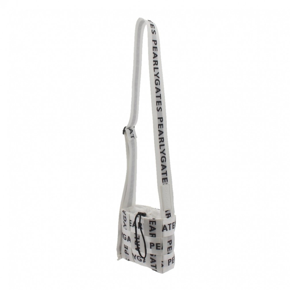 PEARLY GATES Pouch Logo Tape Shoulder Bag 0534981902