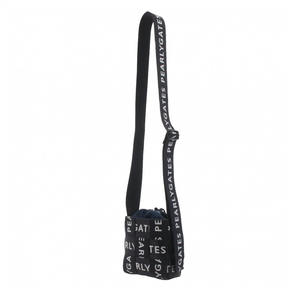 PEARLY GATES Pouch Logo Tape Shoulder Bag 0534981902