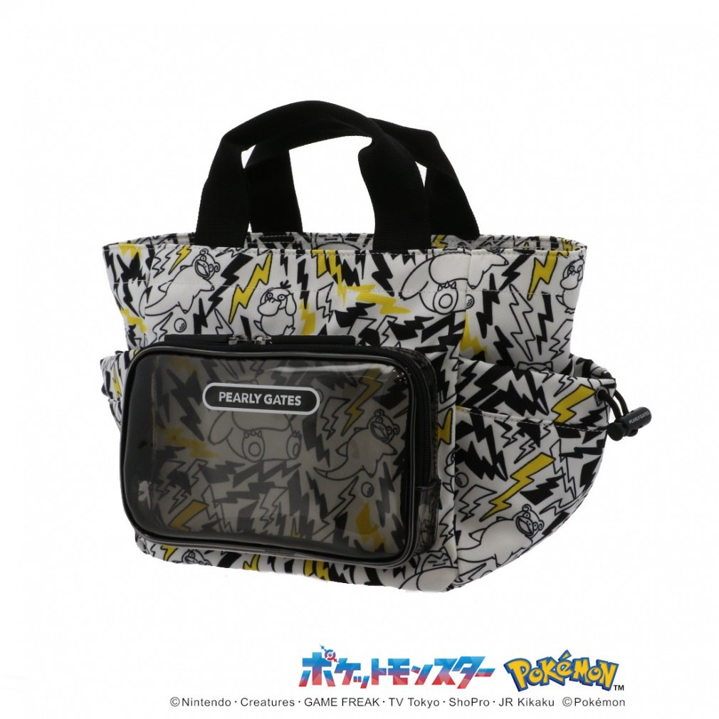 PEARLY GATES Pouch Pokemon Pikachu, Slowpoke, Snorlax, Psyduck All-Over Pattern Cart Bag 0535181332