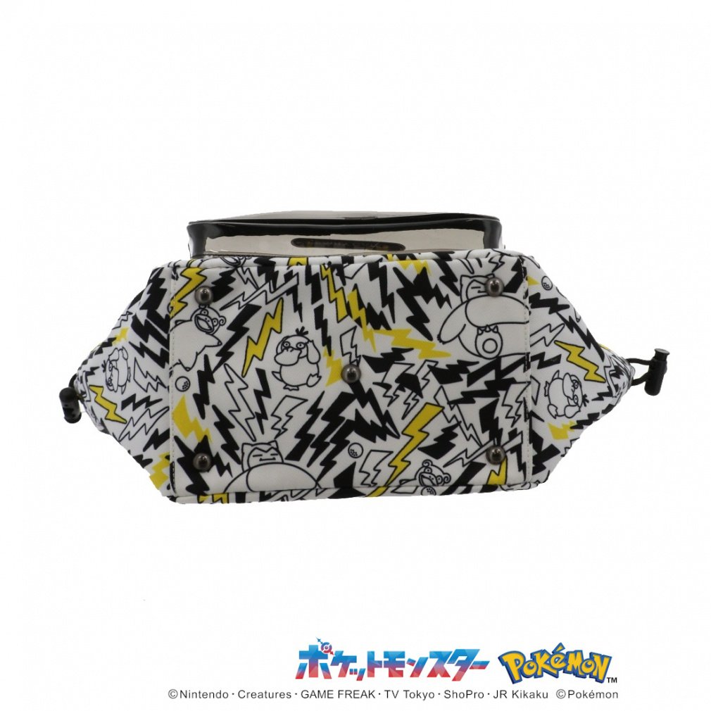 PEARLY GATES Pouch Pokemon Pikachu, Slowpoke, Snorlax, Psyduck All-Over Pattern Cart Bag 0535181332