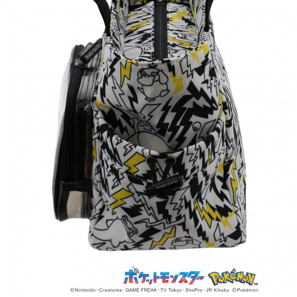 PEARLY GATES Pouch Pokemon Pikachu, Slowpoke, Snorlax, Psyduck All-Over Pattern Cart Bag 0535181332