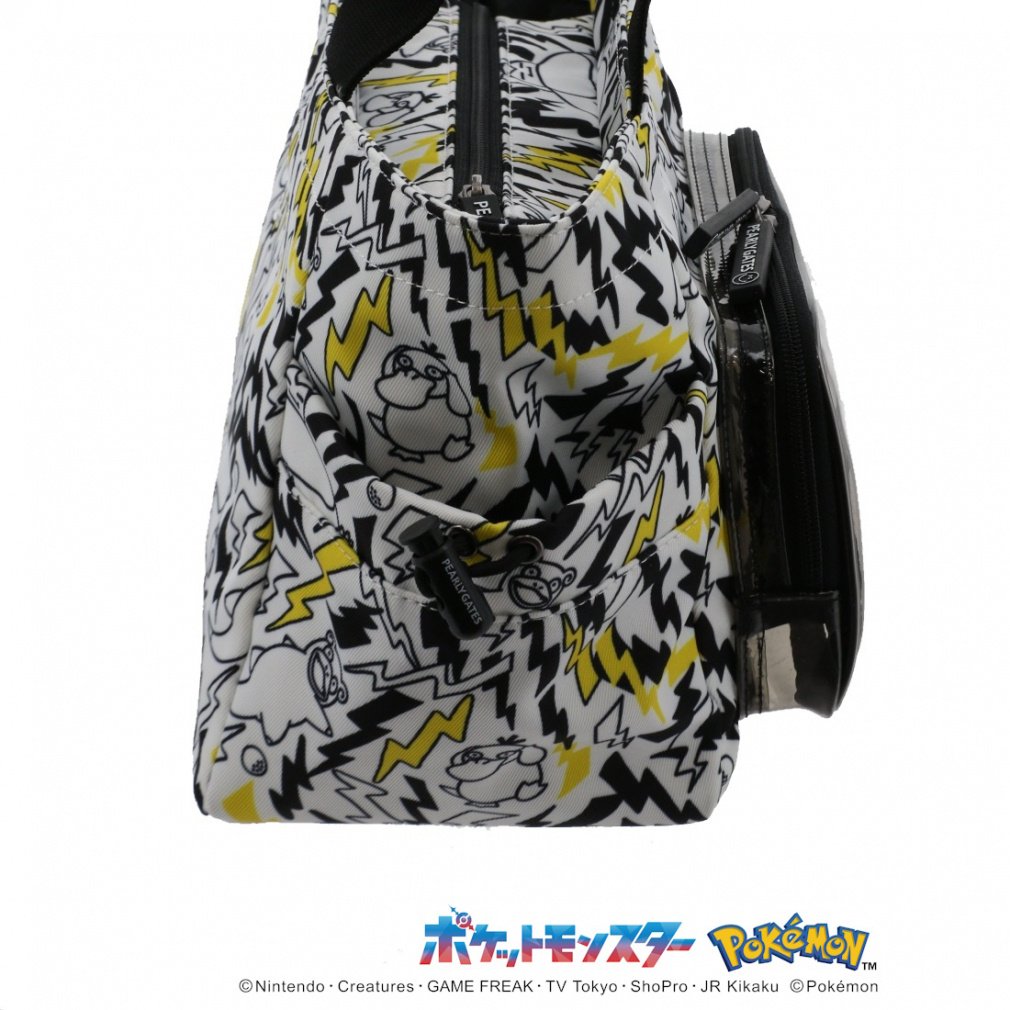 PEARLY GATES Pouch Pokemon Pikachu, Slowpoke, Snorlax, Psyduck All-Over Pattern Cart Bag 0535181332