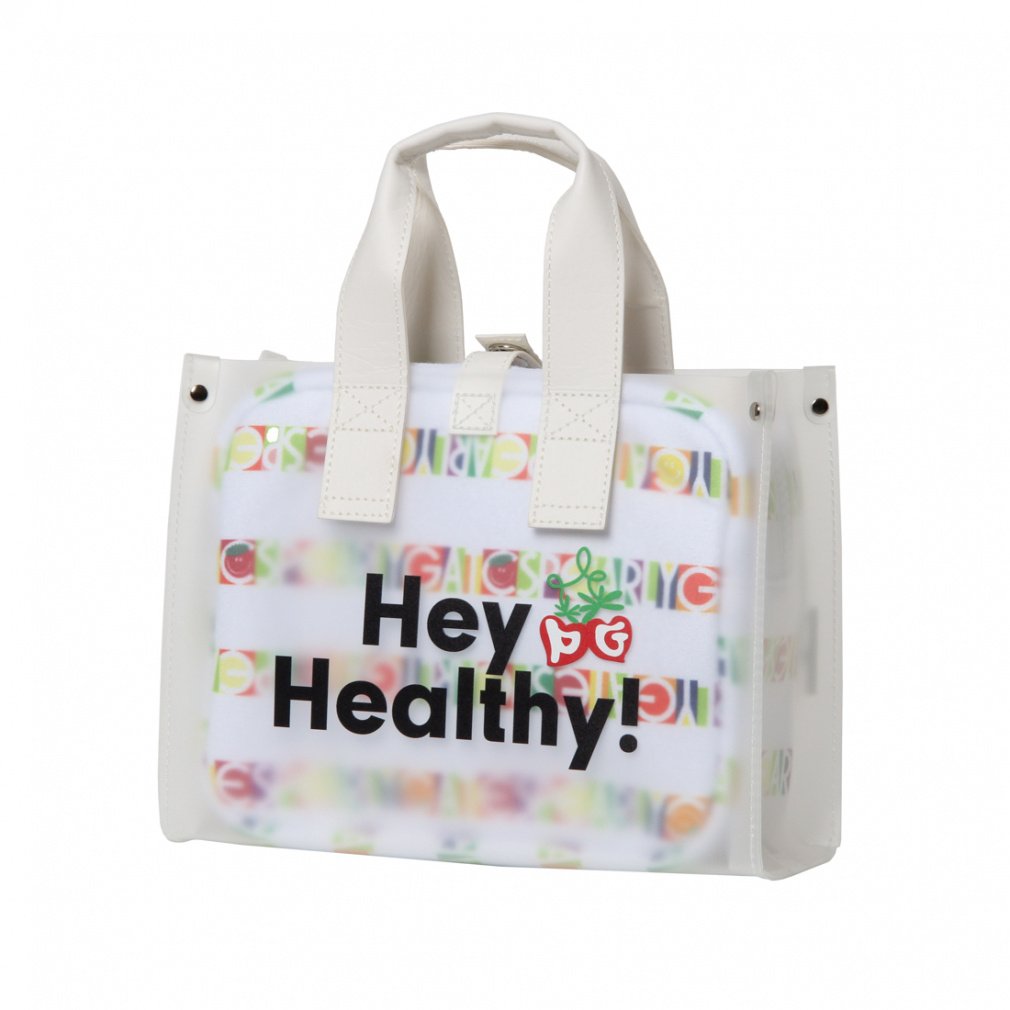 PEARLY GATES Pouch Bio PG SMILE Seal Border Pattern TPU Cart Bag 0535281604